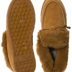 Bamboo Cozette20 Furry Mocassin Bootie Slipper - Women Fluffy Platform Shoes New