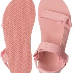 Wild Diva Heart01 Hook Loop Sport Sandal, Women Lighweight EVA Foam Shoes