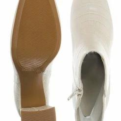 Bamboo Article01 Block Heel Dress Boot - Women Ankle Bootie New