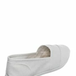 Soda New Obji Soft Flexible Slip On Sneaker - Unisex Round Toe Linen Canvas Shoe
