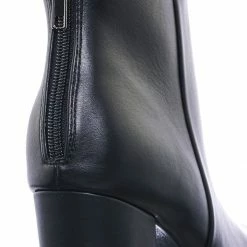 Delicious New Meeting Chunky Block Heel Platform Dress Bootie - Women Round Toe Dress Shoe