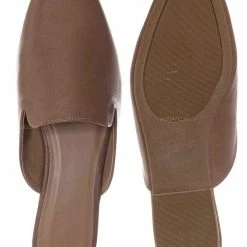 Bamboo Sweep10 Backless Slip On Mule - Minimalistic Slippers New