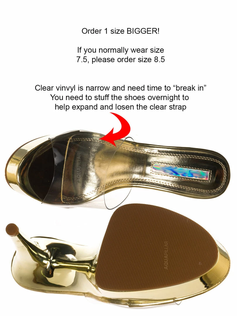 Liliana Mafia4 Clear Perspex High Heel Platform - Women Dance Shoes