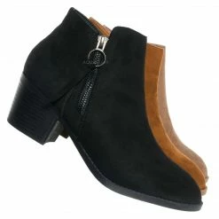 Top Moda Zandra26 Tassel Block Heel Bootie - Women Ankle Boots New