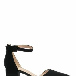 Forever Link Nataly01 Low Block Heel D'Orsay Pump - Pointed Toe Two Piece Office Dress Shoes New