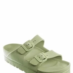 Bamboo Glee01 Lightweight Two Strap Molded Footbed -Flexible EVA Jelly Slide In Sandal