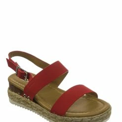 Forever Link Sensational2K Children Espadrille Flatform Sandal - Girl Kids Open Toe Platforms New