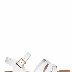 Soda New Wilder2 Kids-Toddler Comfort Footbed Foam Flat Sandal Summer Spring Ankle Strap Buckle Open Toe Water Shoes For Boys & Girls