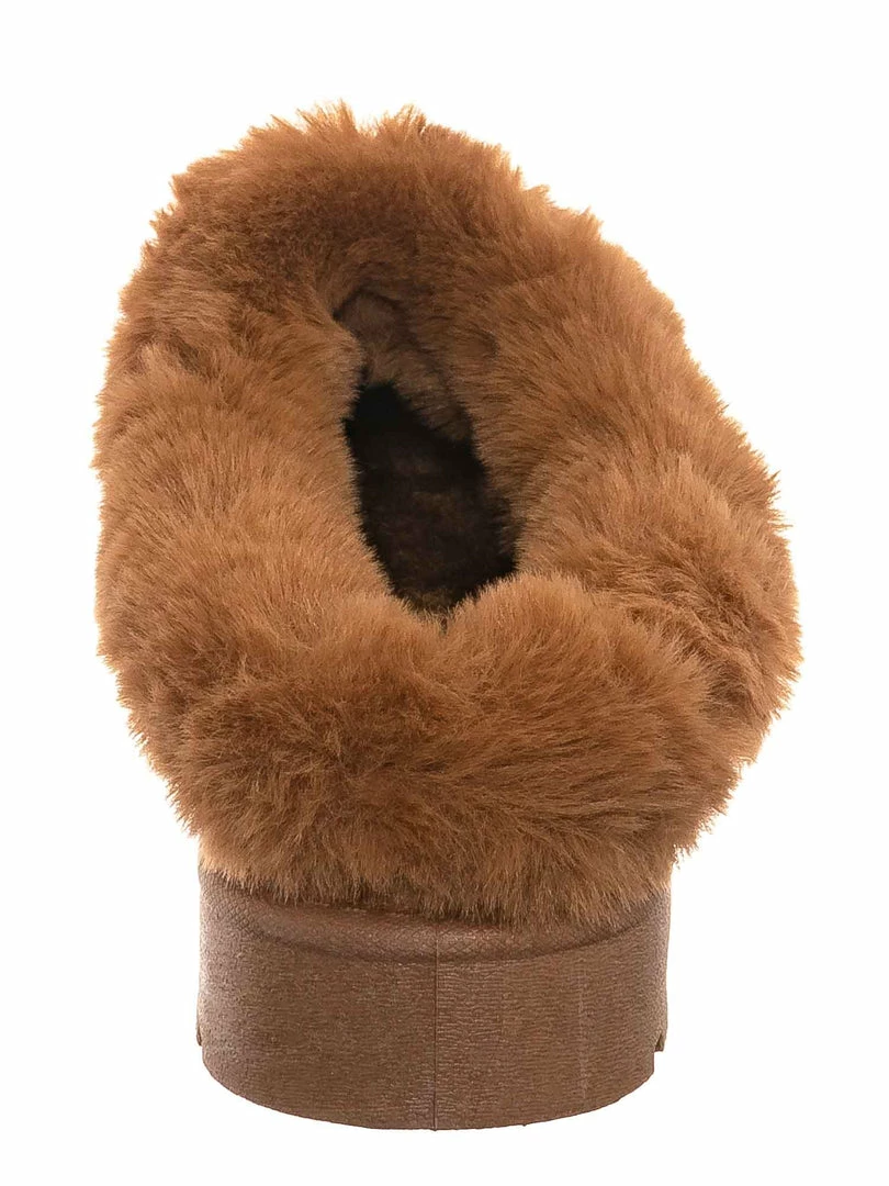 Bamboo Frozen31 Faux Fur Moccasin Slipper - Winter Fluffy Cozy Bootie New