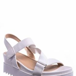 Soda New Cubic Women Athleisure Strappy Flatform Sandal