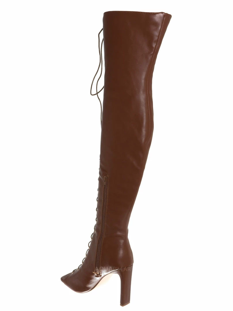 Liliana New Drip1 Victorian Lace Up Combat Boots - Women Corset Shoes