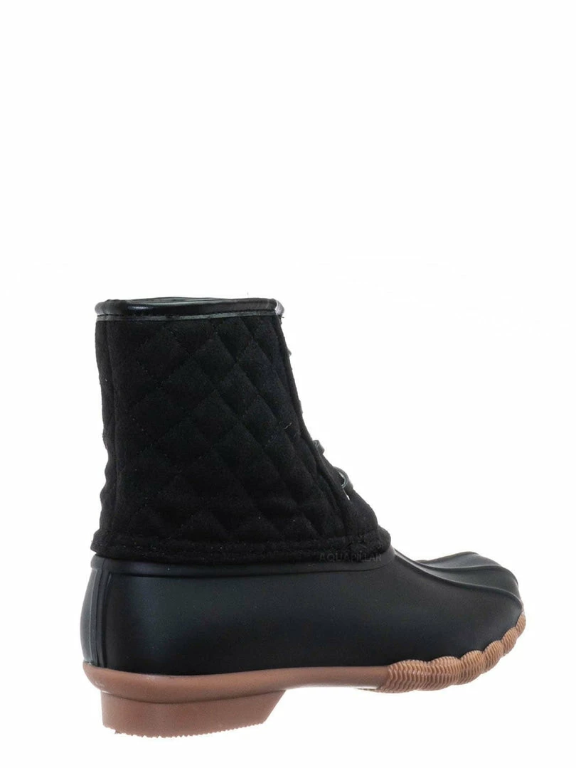 Top Moda Leo2 Waterproof Lace Up Boots - Quilted Felt Lining Ankle Height Bootie