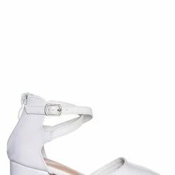 Lucky Top Gallery76K Girls Dress High Heel DOrsay Pump, Kids Size Strappy Formal Shoes New