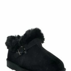 Forever Link Annie52 Faux Fur Shootie Slipper - Men Women Shearling Bootie