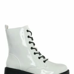 Forever Link Chief88 Classic Lace Up Combat Boots - Men Women Ankle Bootie