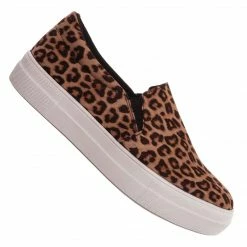 Soda Hike Comfort Foam Padded Platform Sneaker - Slip-on Slide In Athleisure Loafers New