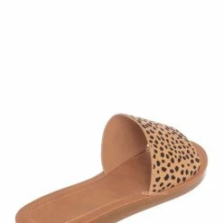 Soda InlineW Wide Width Foam Padded Slide, Women Slip On Sandal