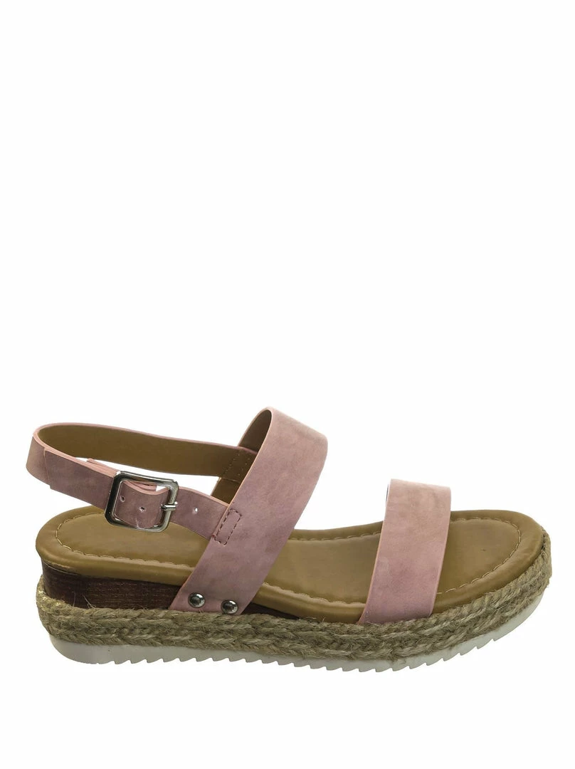 Forever Link Sensational2K Children Espadrille Flatform Sandal - Girl Kids Open Toe Platforms New