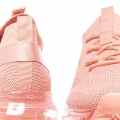 Forever Link Flow19 Stretch Elastic Mesh Sneaker - Festival Lace Up Rubber Air Bubble Cushion