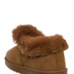 Forever Link Annie52 Faux Fur Shootie Slipper - Men Women Shearling Bootie