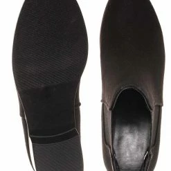 Soda New Teapot Chelsea Ankle Bootie On Chunky Block Heel