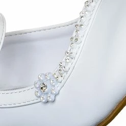 Little Angel Hailey111E Childrens Low Wedge Mary Jane Pump, Kids Girl Dress Shoes New