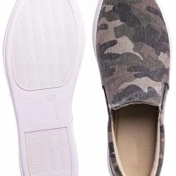 Soda Hike Comfort Foam Padded Platform Sneaker - Slip-on Slide In Athleisure Loafers New