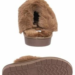 Bamboo Snuggle01 Winter Cozy House Slipper - Vegan Friendly Faux Fur Slip On Mule New