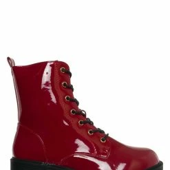 Forever Link Chief88 Classic Lace Up Combat Boots - Men Women Ankle Bootie