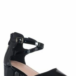 Lucky Top Gallery76K Girls Dress High Heel DOrsay Pump, Kids Size Strappy Formal Shoes New