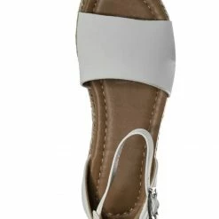 Bamboo Sensational6 Jute Braid Espadrille Flatform - Women Ankle Strap Platform Sandal New