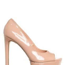 Anne Michelle New Knockout08 Ultra High Platform Stiletto Pump, Women Statement Runway Shoes