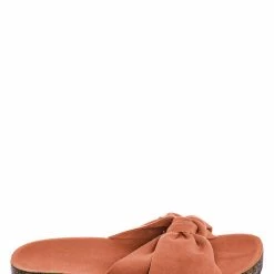 Forever Link Berk24 Molded Footbed Slipper Sandal - Women Comfort Contour Cork Slip On Shoes
