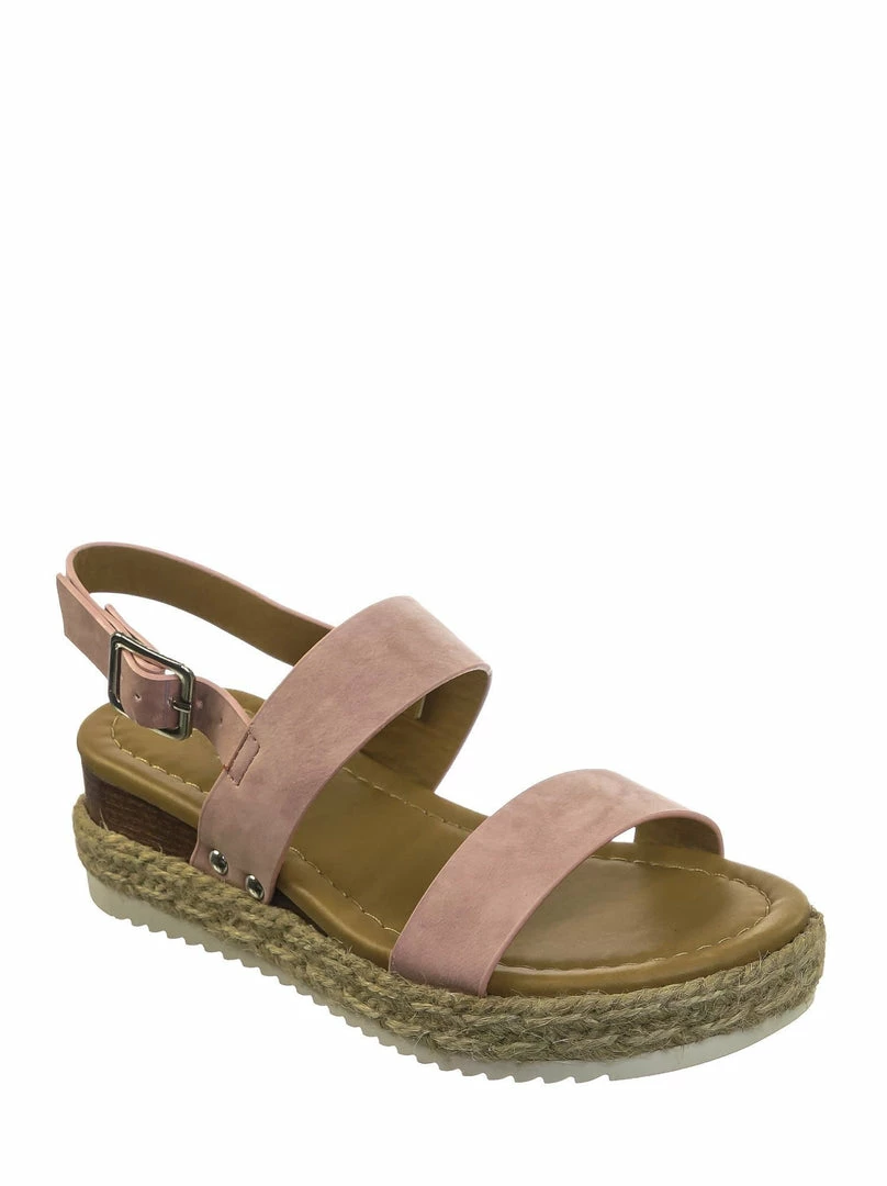 Forever Link Sensational2K Children Espadrille Flatform Sandal - Girl Kids Open Toe Platforms New