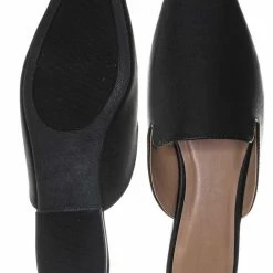 Bamboo Sweep10 Backless Slip On Mule - Minimalistic Slippers New