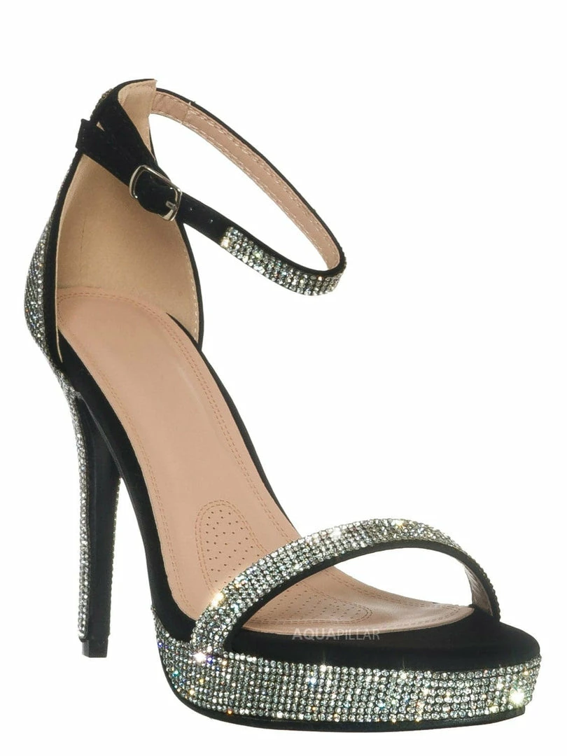 Fabulous Highlight98 Rhinestone Crystal High Heel Sandal - Women Evening Dress Shoes New