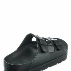 Bamboo Glee01 Lightweight Two Strap Molded Footbed -Flexible EVA Jelly Slide In Sandal