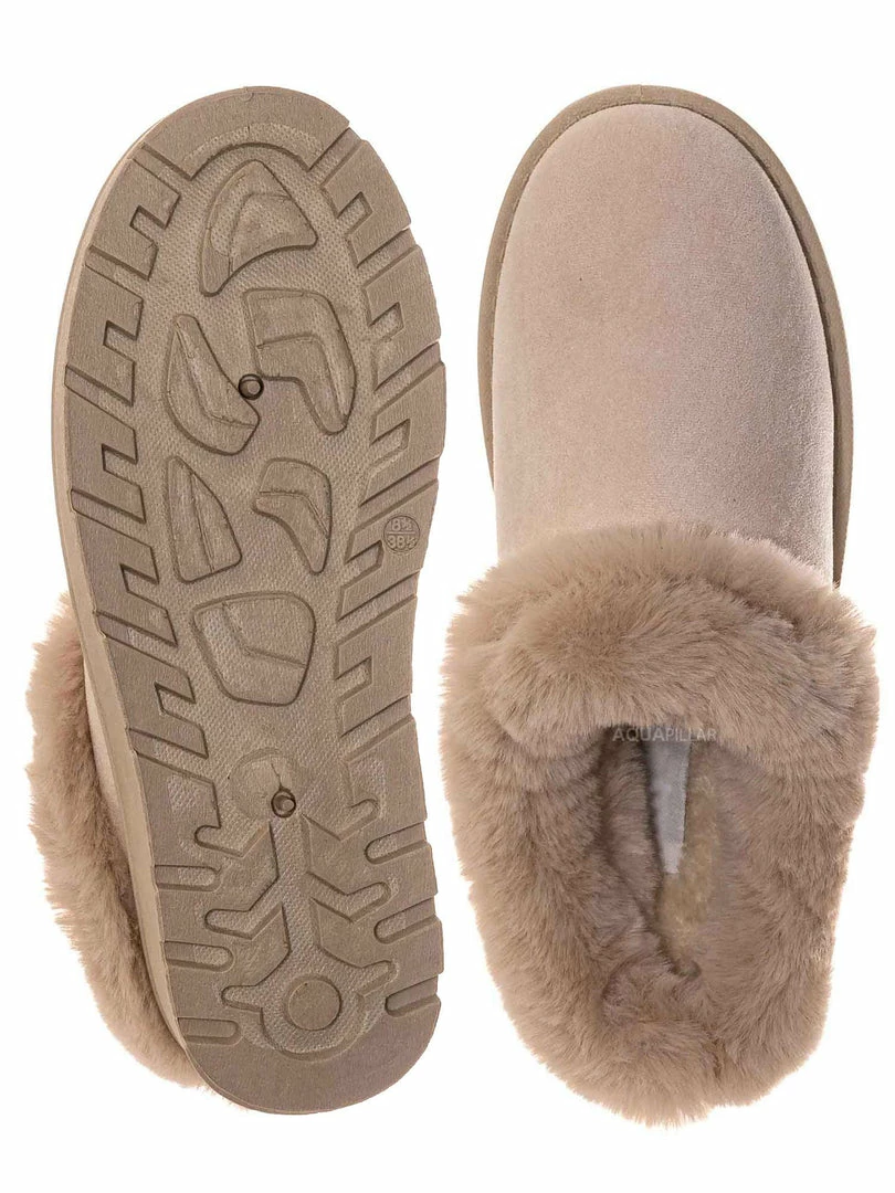 Bamboo Frozen31 Faux Fur Moccasin Slipper - Winter Fluffy Cozy Bootie New