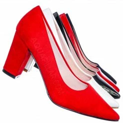 Forever Link New Songful2 Comfortable Block Heel Dress Pump - Womens Office Shoes