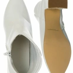 X2B New Nessa1 Block Heel Pointed Toe Ankle Bootie - Womens Dress Boots