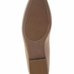 Bamboo New Sweep01 Square Toe Ballet Flats - Womens Solid & Cheetah Ballerina Padded Shoes