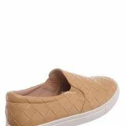 La Shailah Design33 Woven Platform Slip On Sneaker - Women Slide In Athletic Loafer New