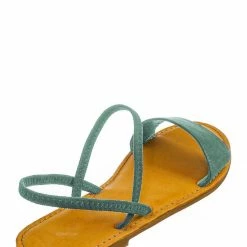 Bamboo New Waterfront24 Summer Multi Strap Slingback Sandals - Womens Open Toe Elastic Shoe