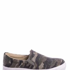 Soda Hike Comfort Foam Padded Platform Sneaker - Slip-on Slide In Athleisure Loafers New