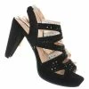 Forever Link System82 Rhinestone Crystal Open Toe Sandal - Women Ankle Strap
