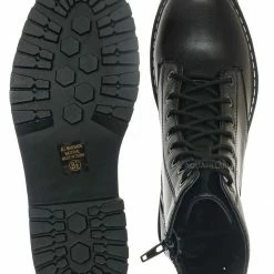 Soda Fling Utilitarian Combat Boots On Chunky Platform - Unisex Bootie. New