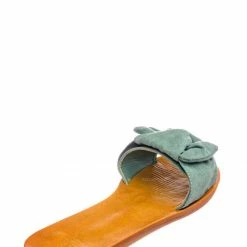 Bamboo Moondance17 Twist Knot Flat Slipper Mule - Women Slide In Boho Wide Band Sandal New