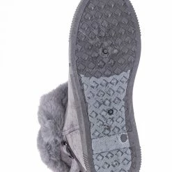 Bamboo Cozette03 Foldable Winter Faux Fur Slipper Bootie - Fold Shearling Snow Shoe New
