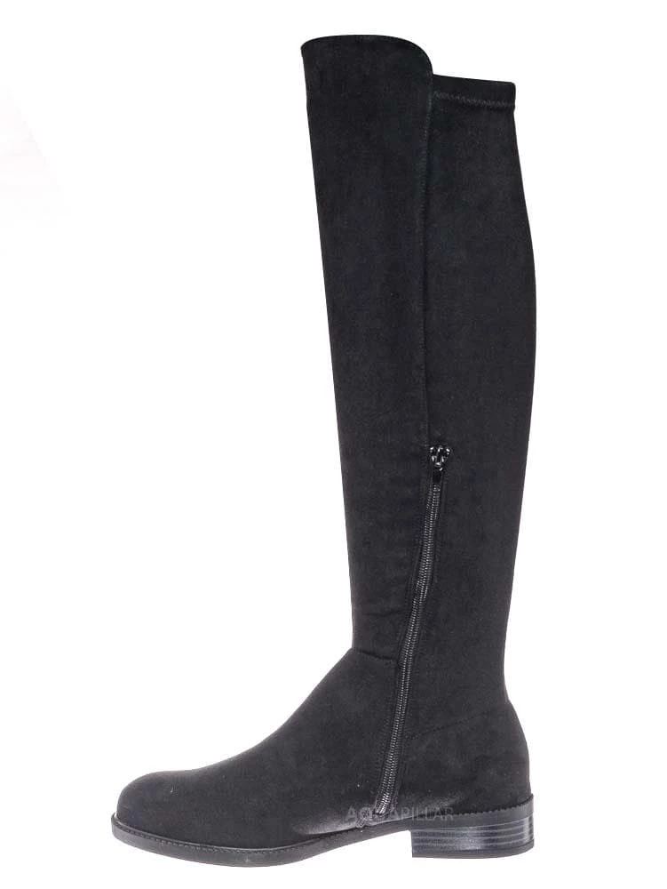 Bamboo Sector08 Duo Fabric Knee High Riding Boots New