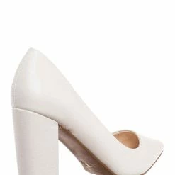 Bamboo Bellflower70 Block Heel Pointed Toe Dress Pump - Women Office Shoes New